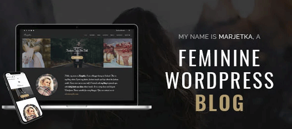 Marjetka v2.0 - A Responsive Feminine Blog Theme