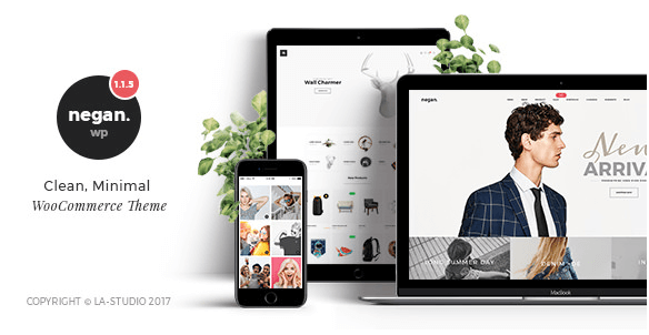 Negan v1.2.5 - Clean, Minimal WooCommerce Theme