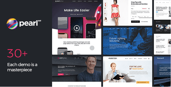 Pearl WP v2.6 - Corporate Business WordPress Theme