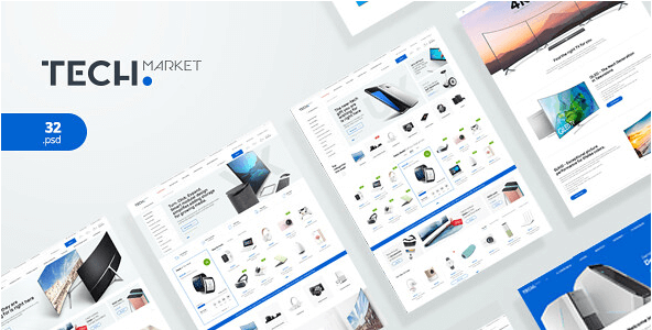 TechMarket v1.1 - Ultimate Shopify Template