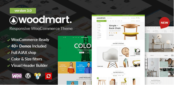 WoodMart v3.0 - Responsive WooCommerce WordPress Theme