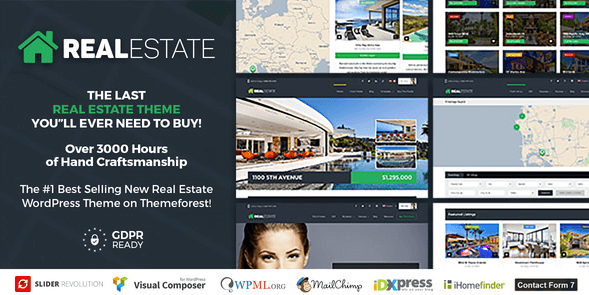 WP Pro Real Estate 7 v2.8.5 - Responsive Real Estate Theme