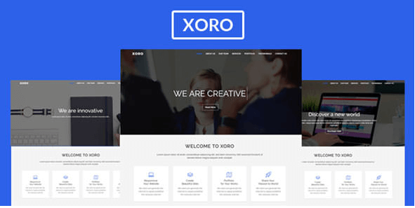Xoro - Multipurpose HTML5 Template