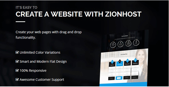 ZionHost v4.2.1 - Web Hosting, WHMCS and Corporate Business
