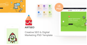 ARTSEO v1.0 - Creative Seo & Digital Marketing PSD Template