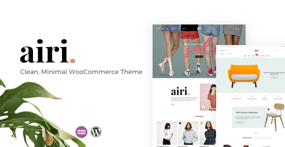 Airi v1.0.2 - Clean, Minimal WooCommerce Theme