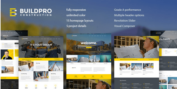 BuildPro v1.0.9.2 - Business, Building & Construction Theme