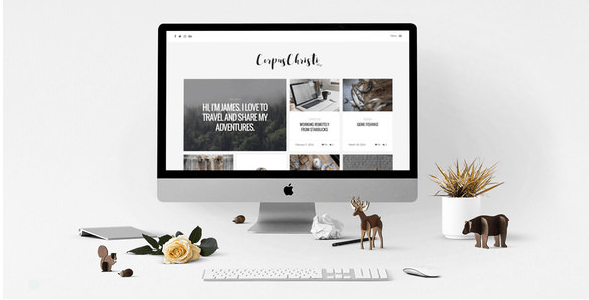 CorpusChristi v1.16 - Modern Blog WordPress Theme