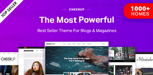 CheerUp v6.0.2 - Blog / Magazine - WordPress Blog Theme