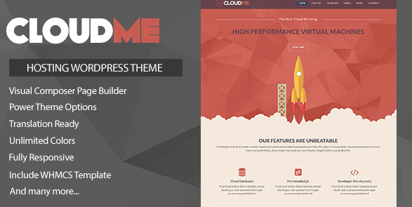 Cloudme Host v1.1 - WordPress Hosting Theme + WHMCS