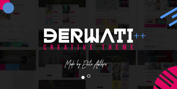 Derwati v1 1 - Trendy & Creative Portfolio Theme