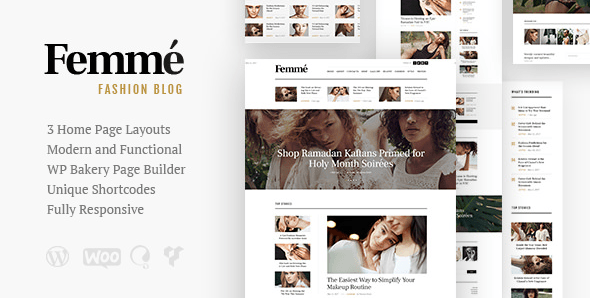 Femme v1.1 - An Online Magazine & Fashion Blog Theme