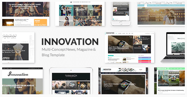 INNOVATION v5.3 - Multi-Concept News, Magazine & Blog Template
