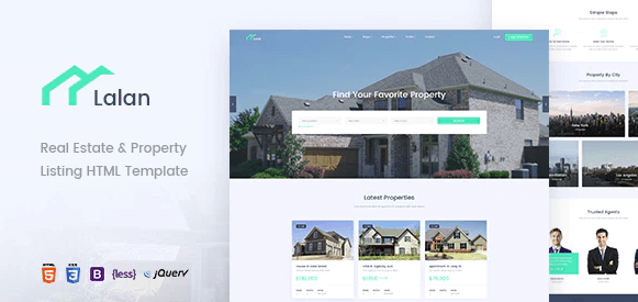 Lalan - Real Estate & Property Listing HTML Template