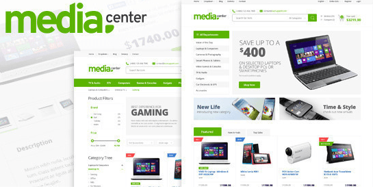 MediaCenter v2.7.7 - Electronics Store WooCommerce Theme