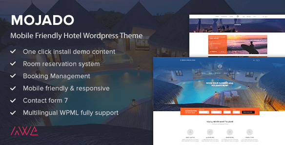 Mojado wordpress theme