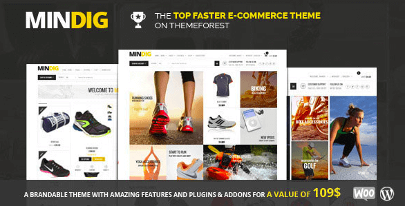 Mindig v1.9.0 - a Flat & Multipurpose Ecommerce Theme