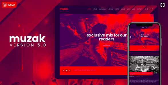Muzak v5 31 - Music WordPress theme
