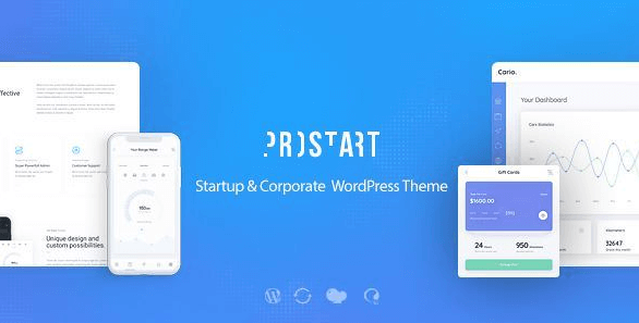 ProStart v1.0 - Startup & Corporate WordPress Theme