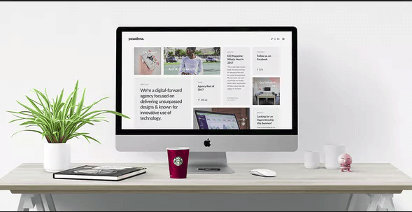 Pasadena v1.0 - Contemporary Portfolio WordPress Theme
