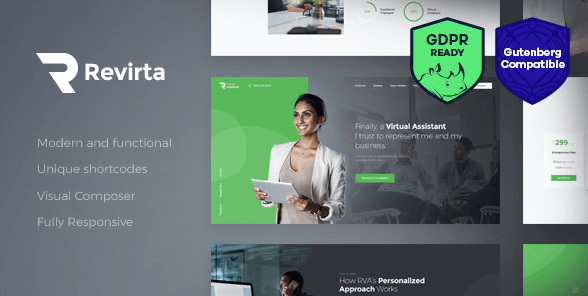Revirta v1.1.1 - Virtual Assistant WordPress Theme