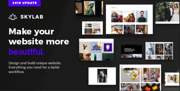 Skylab v3.0.1 - Portfolio Photography WordPress Theme