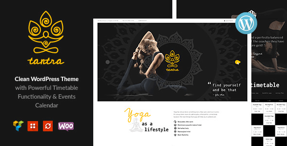 Tantra v1.0 - A Yoga Studio and Fitness Club Theme