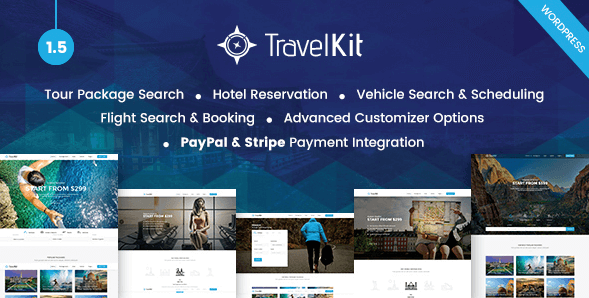 travel kit wordpress theme