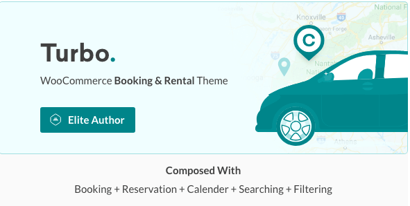 Turbo v5.0.2 - Car Rental System WordPress Theme