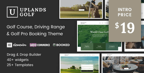 Uplands v1.1 - Golf Course WordPress Theme