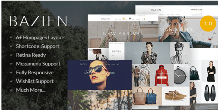 BAZIEN - SHOPIFY RETINA THEME