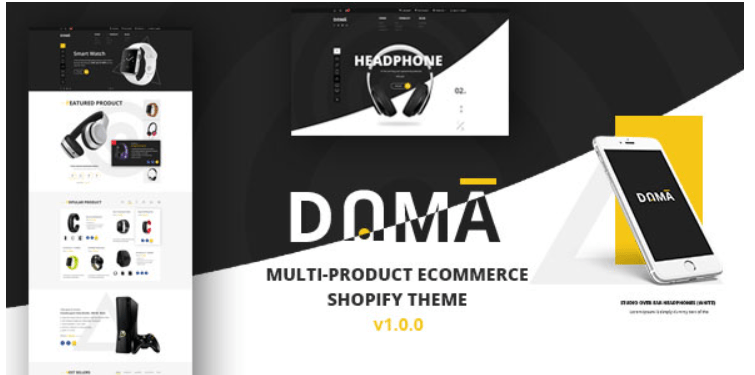 DAMA - MULTI STORE RESPONSIVE SHOPIFY THEME