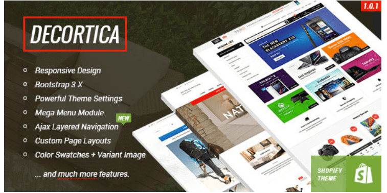 DECORTICA - RESPONSIVE SHOPIFY TEMPLATE