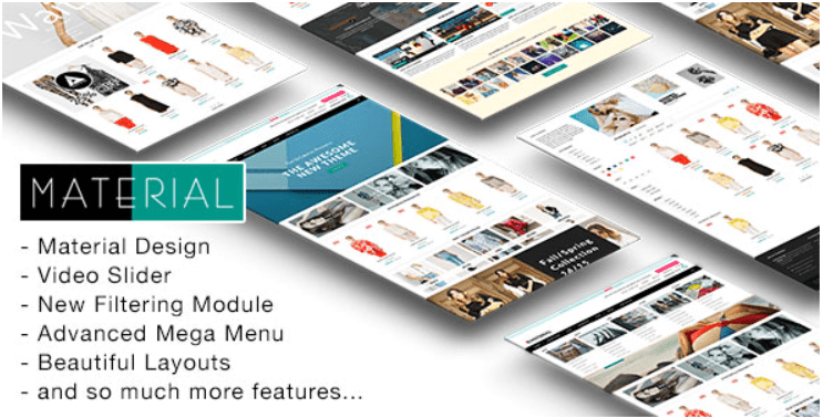 MATERIAL - RESPONSIVE SHOPIFY THEME