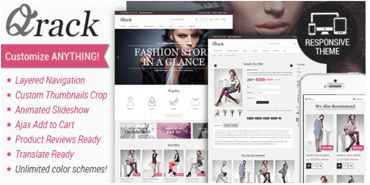 QRACK - RESPONSIVE SHOPIFY THEME