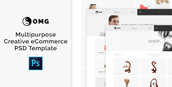 OMG - Multipurpose Creative eCommerce PSD Template