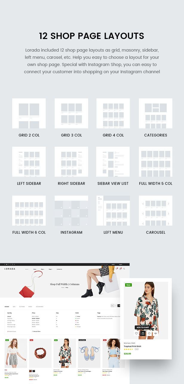 Lorada - Multipurpose eCommerce PSD Template - 5