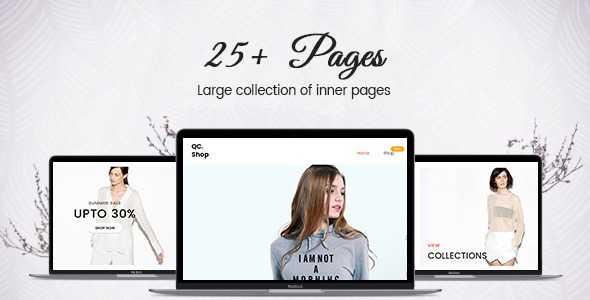 QCShop - ECommerce HTML Template