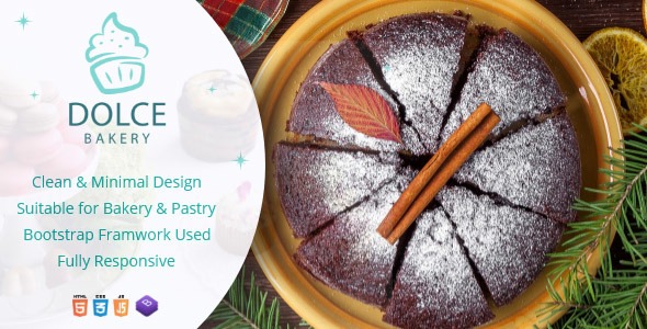 Dolce - Bakery HTML Template