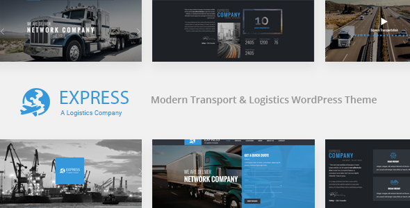 EXPRESS - WordPress theme for modern transport and logistics