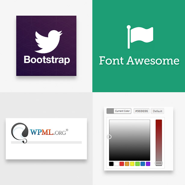 Bootstrap 3 and FontAwesome Icons
