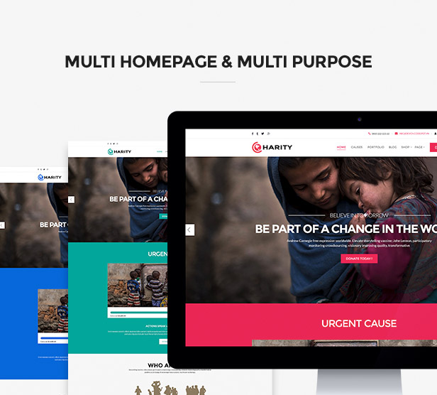 Multi-home and multipurpose pages