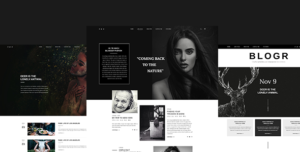 BLOGR?  PSD template for special BLOGGERS