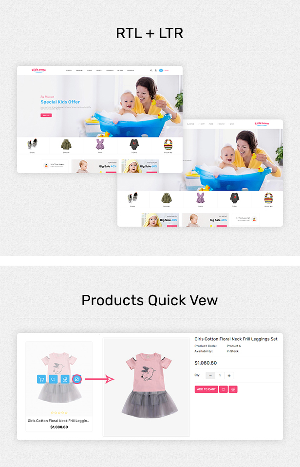 KidsZone - fashion store for kids and children Shopify - 3