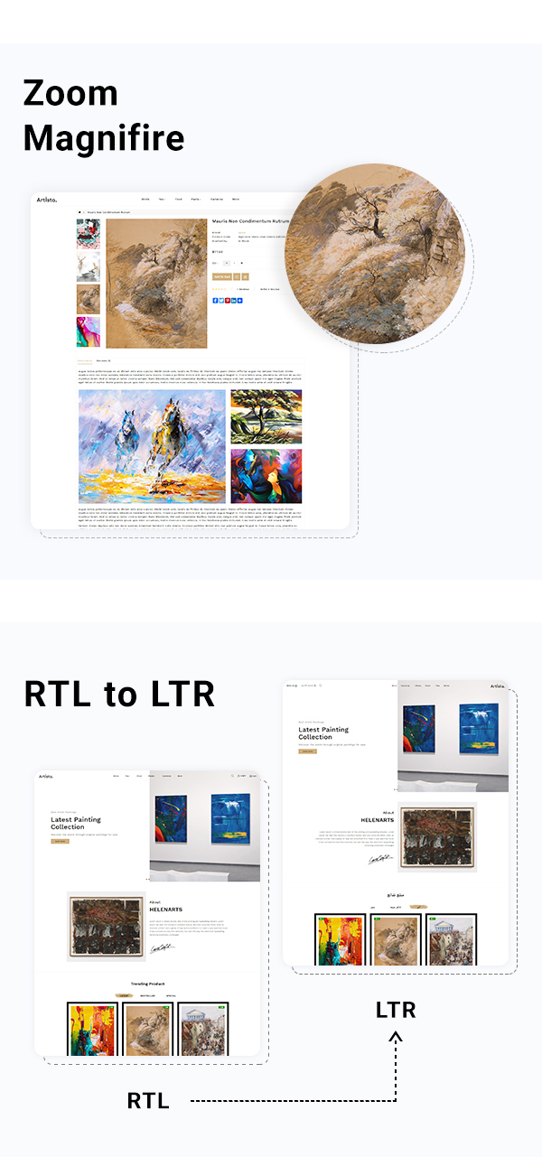 Artista - OpenCart agency of artist and painting designers - 4