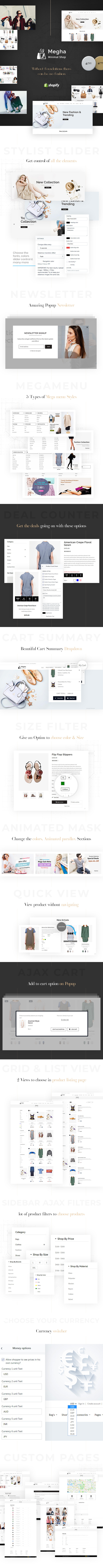 Mega - Minimal Shopify Store - 2
