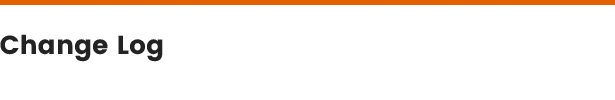 change log