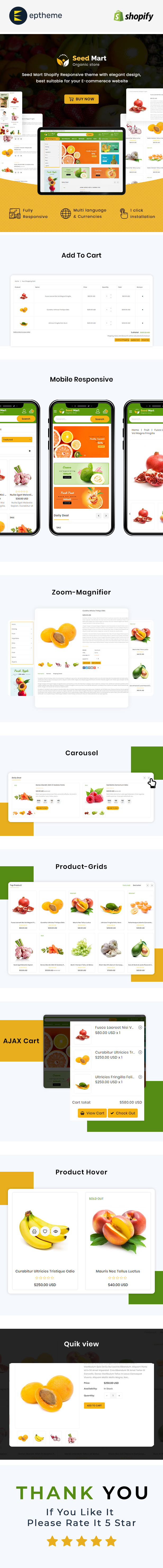 SeedMart - Shopify food and grocery store - 2