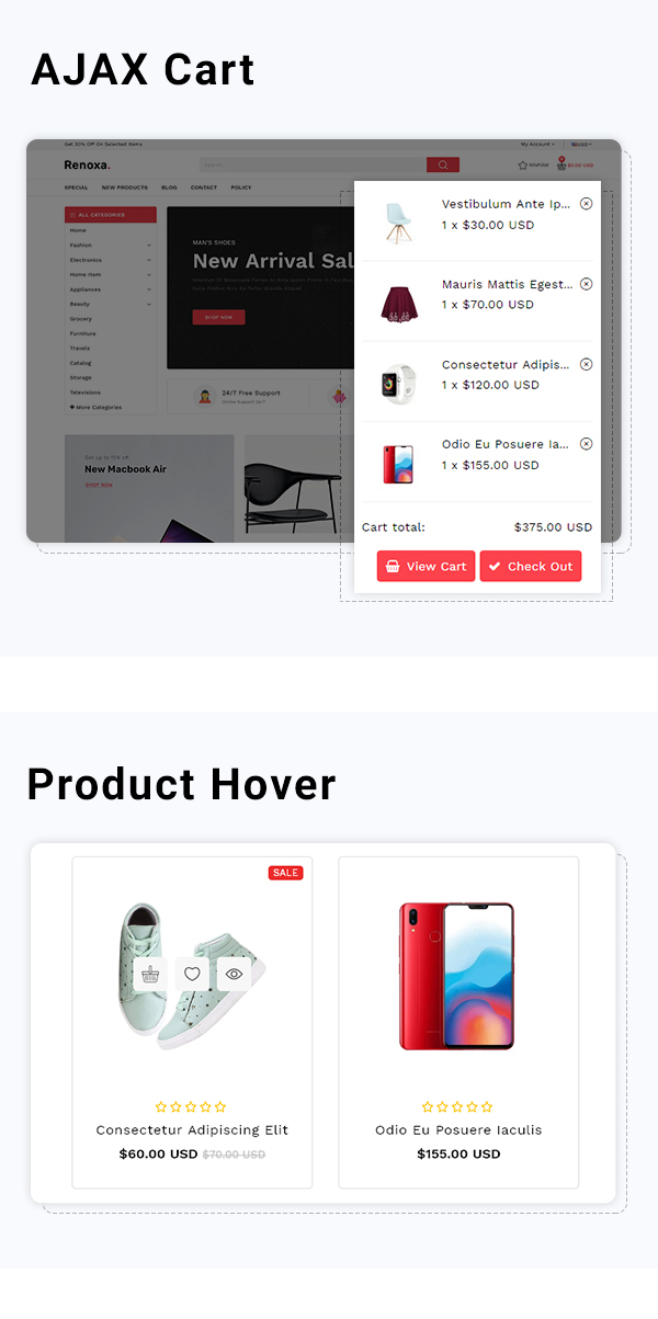 Renoxa Multipurpose Ecommerce Shopify Template - 4