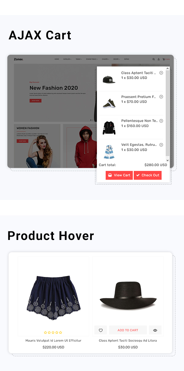 Zonex Multi-purpose Shopify eCommerce Template - 4